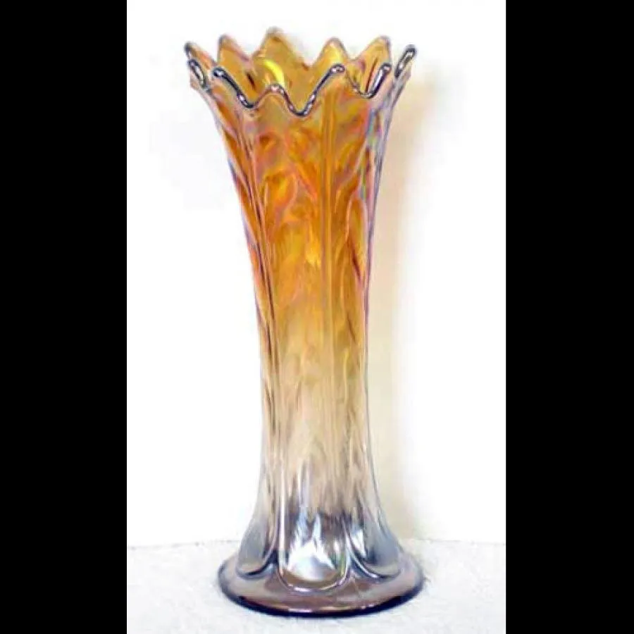 Northwood Leaf Columns Vase